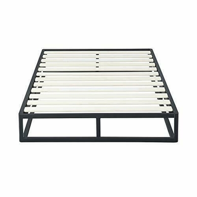 木のスラットが付いているカスタマイズされたMetal Bed Frame王の錬鉄のベッド フレーム